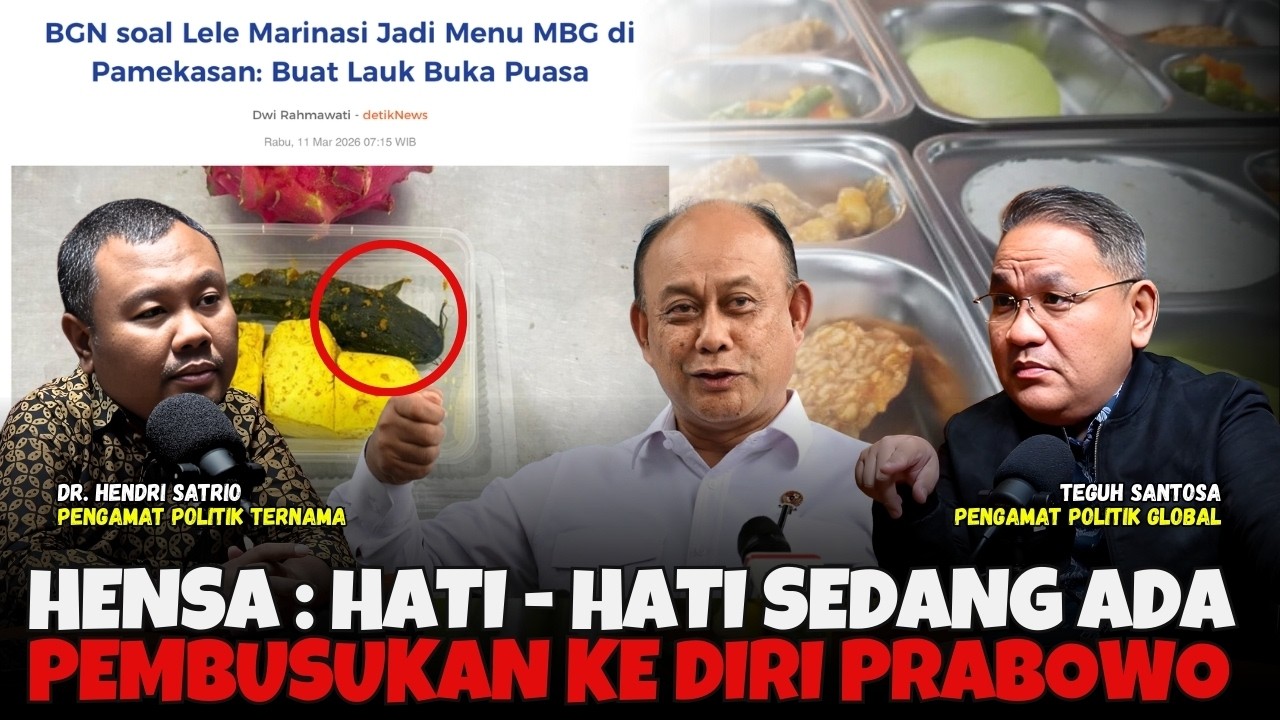 HENSA : SEDANG ADA PEMBUSUKAN KE DIRI PRESIDEN PRABOWO