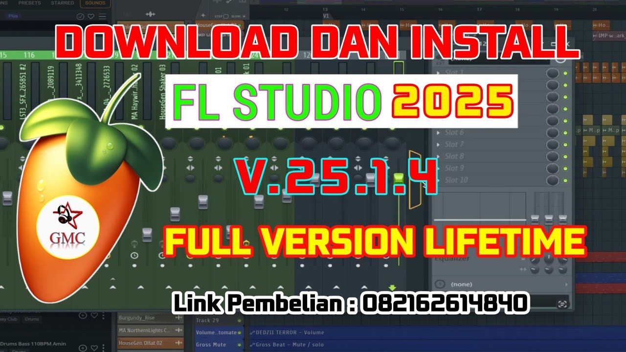 Cara Instal Dan Aktivasi FL STUDIO 25.1.4 Full Version | FL RegKey Reg