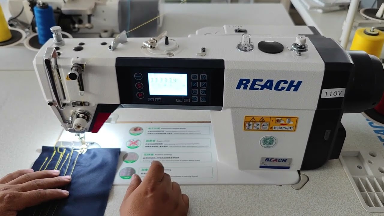 RE7-4 MAQUINA RECTA ELECTRONICA 4 AUTOMATICA