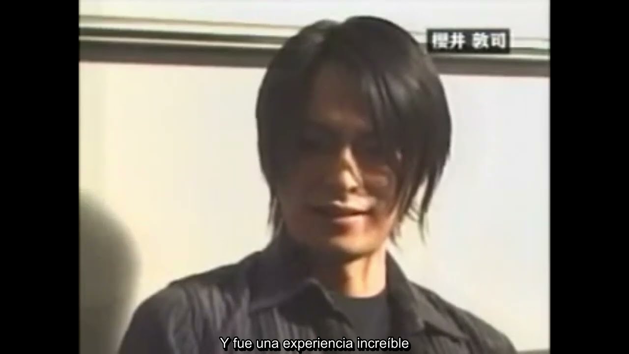 [Español] 2004.07.23 Atsushi Sakurai (BUCK-TICK) Explosion Interview at Mutoma JAPAN