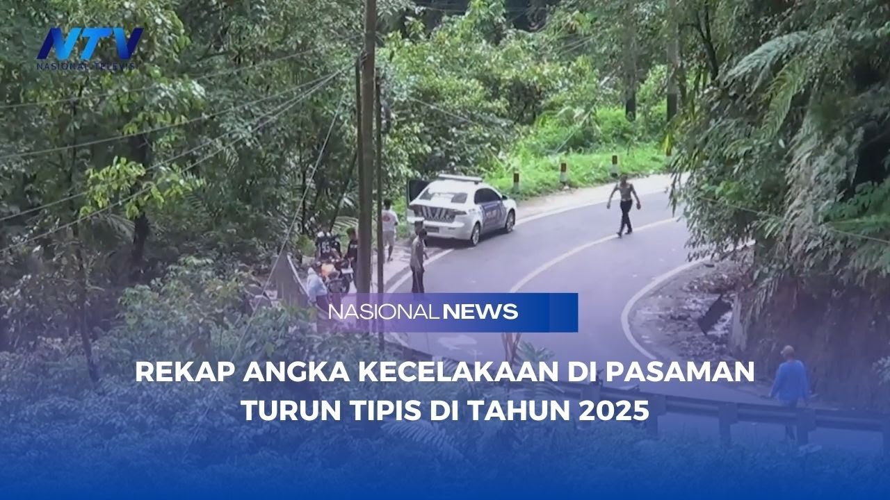 REKAP ANGKA KECELAKAAN DI PASAMAN TURUN TIPIS DI TAHUN 2025