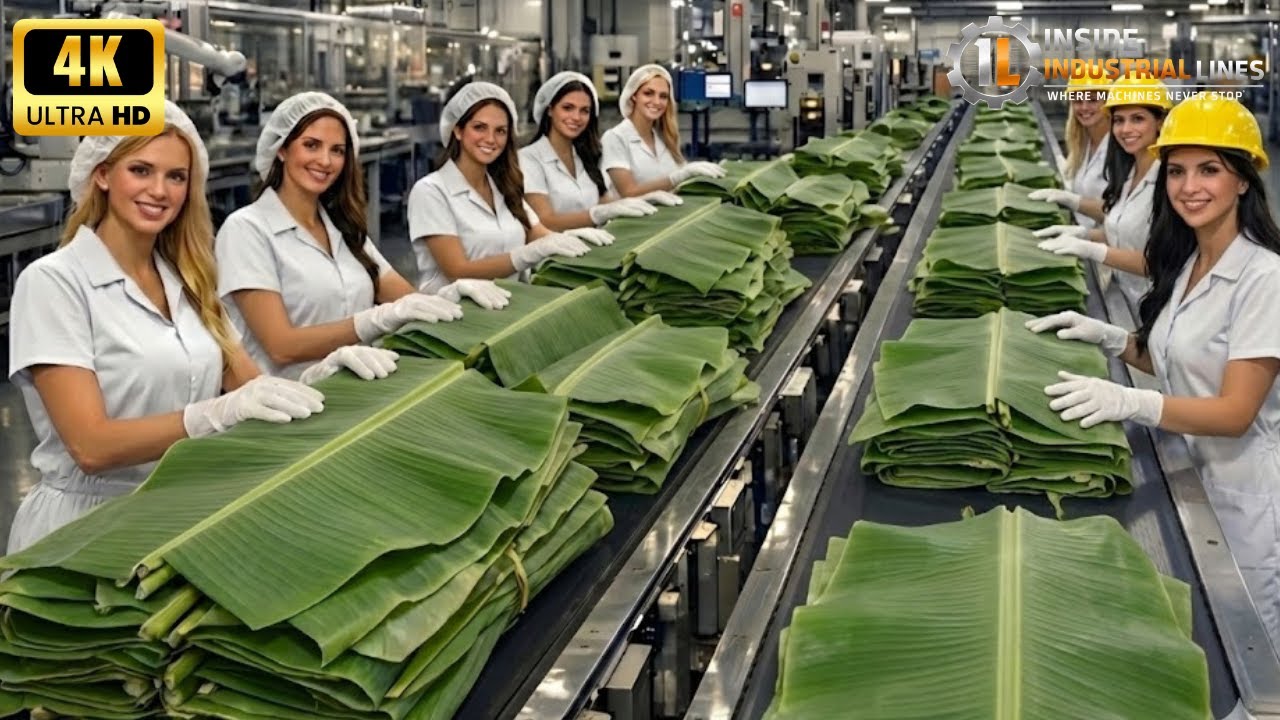 Inside The World’s Largest Banana Factory: Insanely Satisfying High-Tech Process