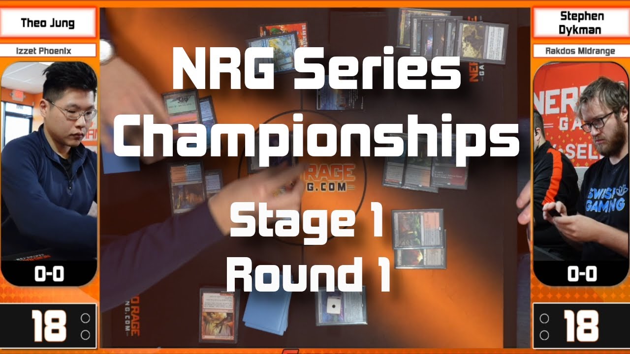 NRG Series 25k Championships 2023  S1/R1 - Theo Jang (Izzet Phoenix) VS Stephen Dykman (Rakdos Mid)