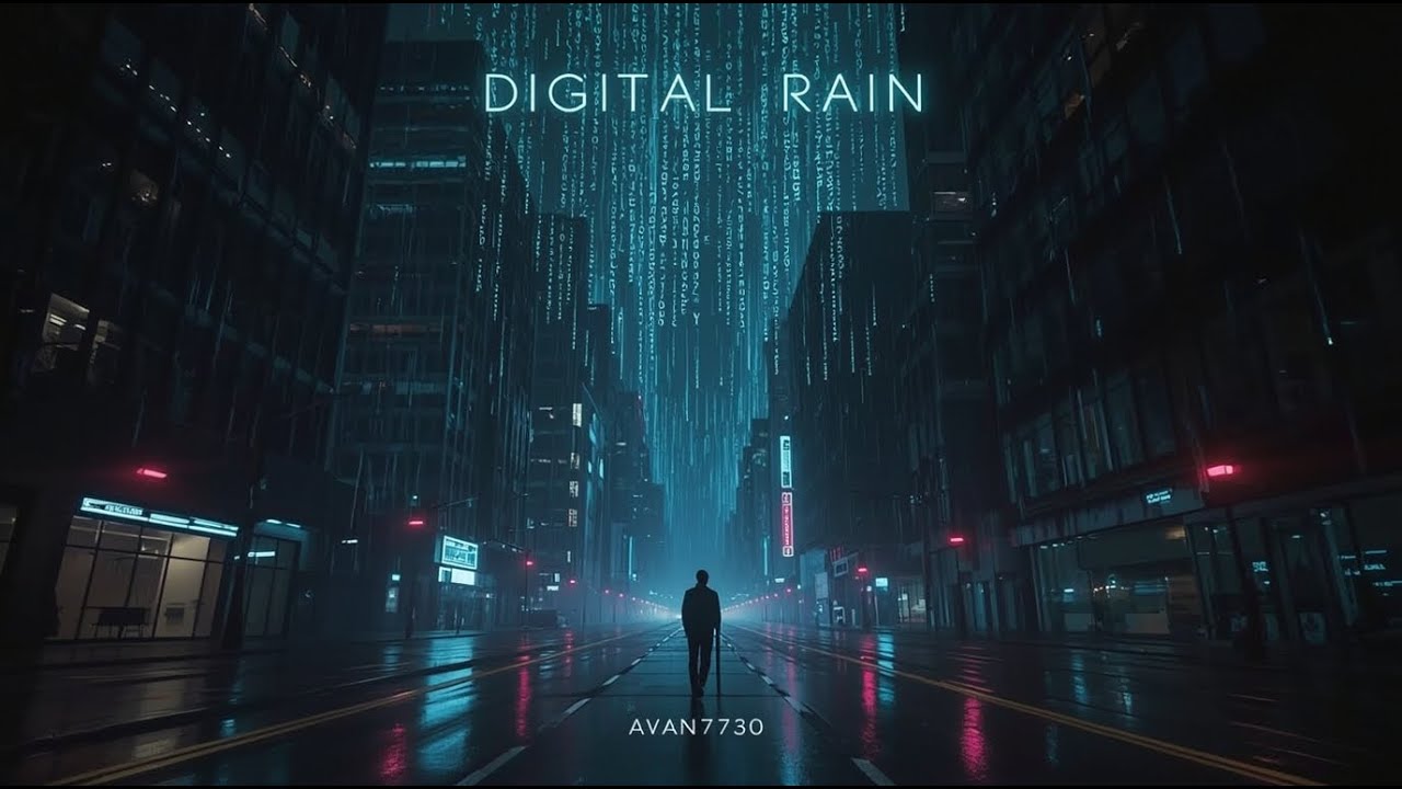 Digital Rain  | Retrowave Ambient for Night Drive & Reflection – AVANT730