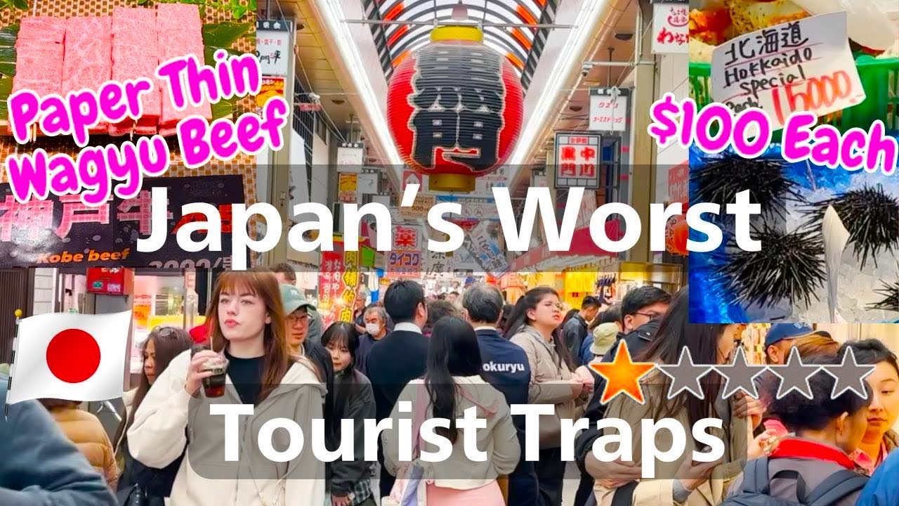 I found Japan's Worst Tourist Traps & Scams In Kuromon Osaka
