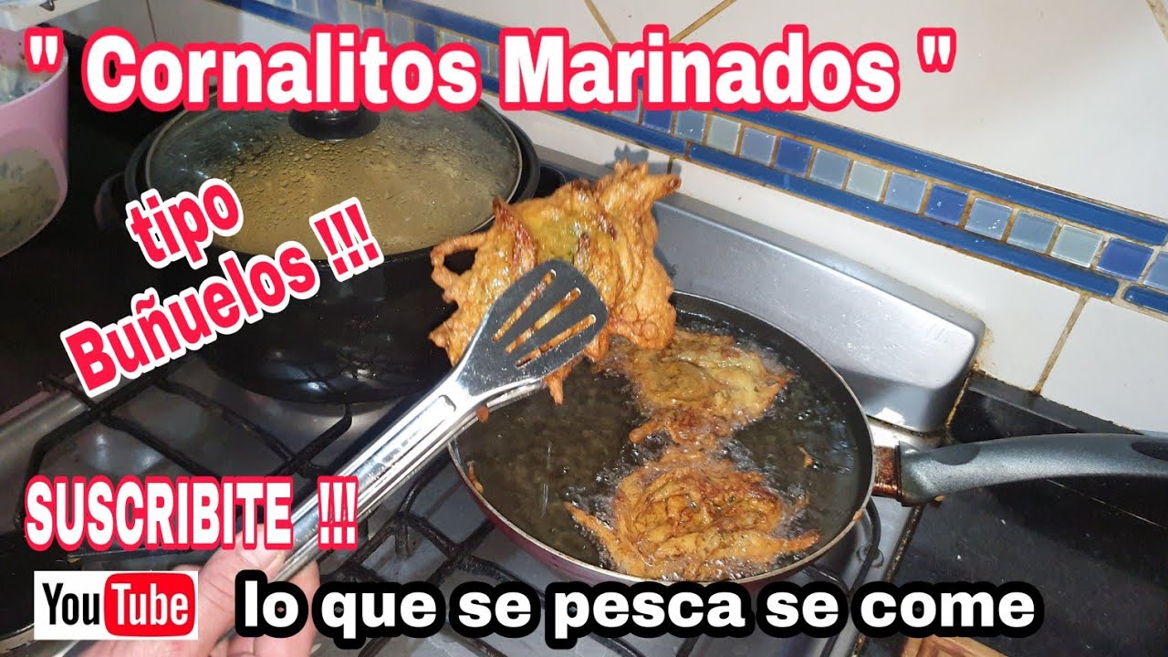 Cornalitos marinados - receta de cornalitos