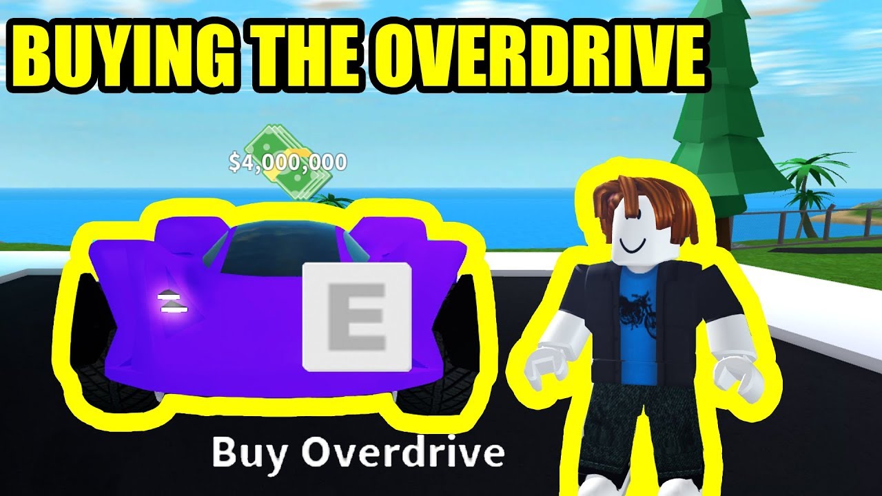 BUYING the *NEW* OVERDRIVE 4 MILLION CAR! | Roblox Mad City