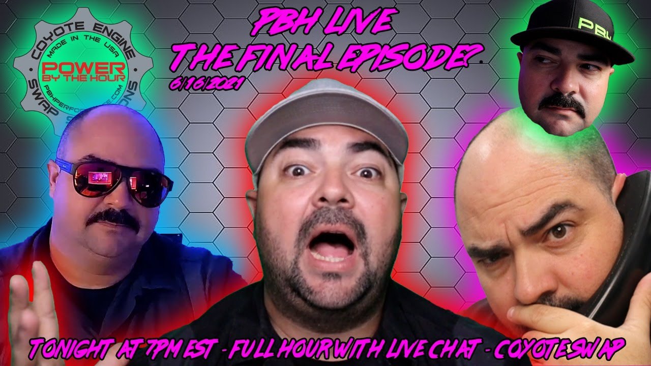 PBH Live Episode #55 Coyote Swap: What does the future hold? Signing off!!!!