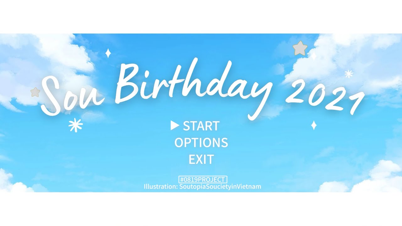 【お誕生日企画動画】 HAPPY BIRTHDAY SOU! #0819PROJECT