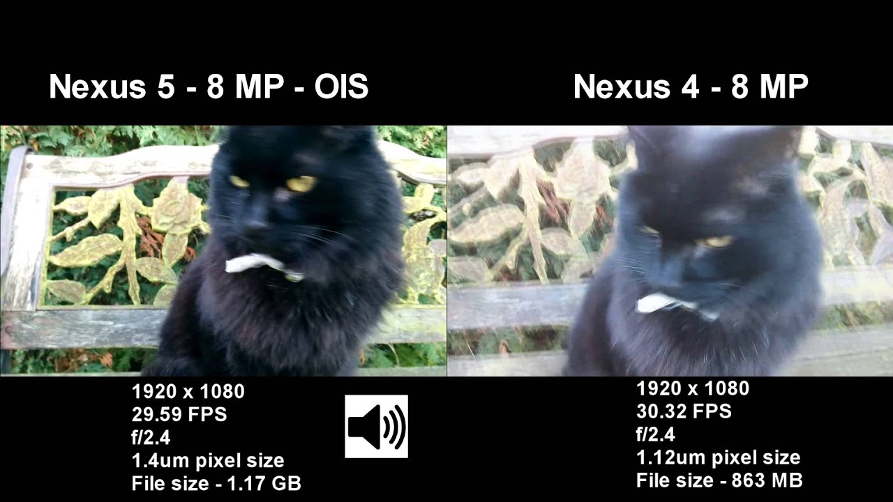 Google Nexus 5 vs. Google Nexus 4 - 1080p Camera Test