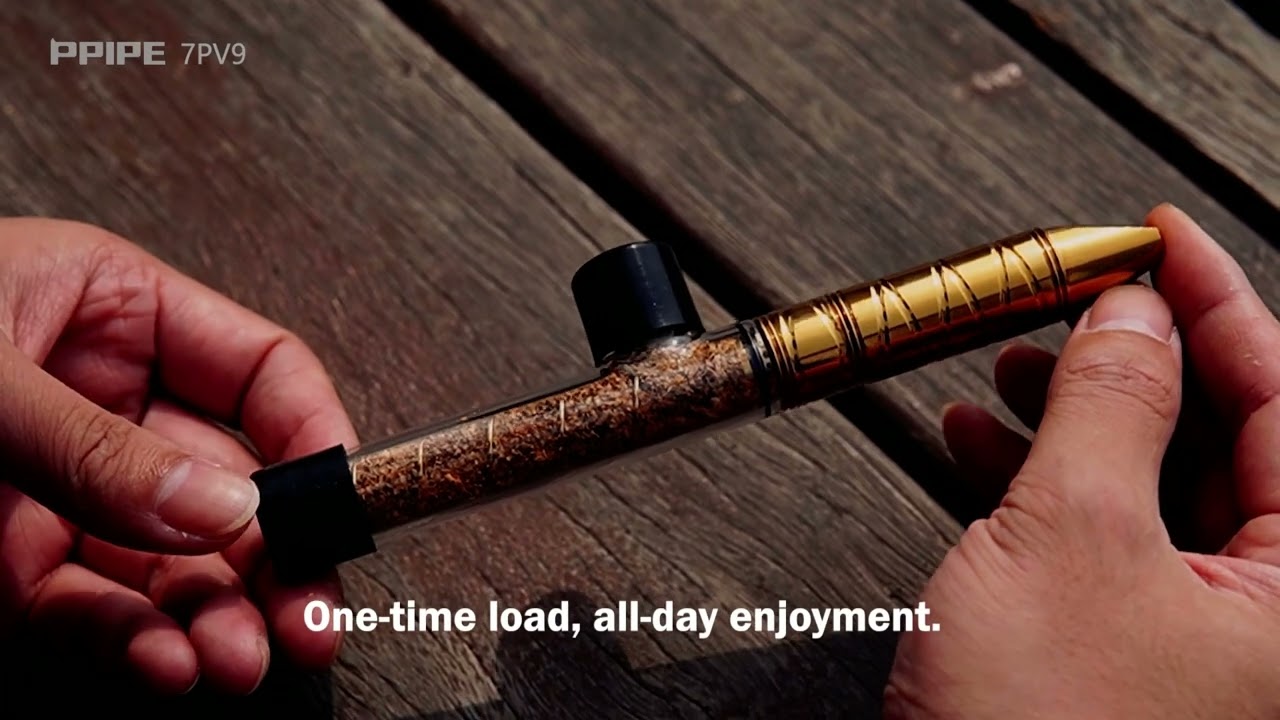 7P V9 Twisty Glass Blunt Pipe by WFW