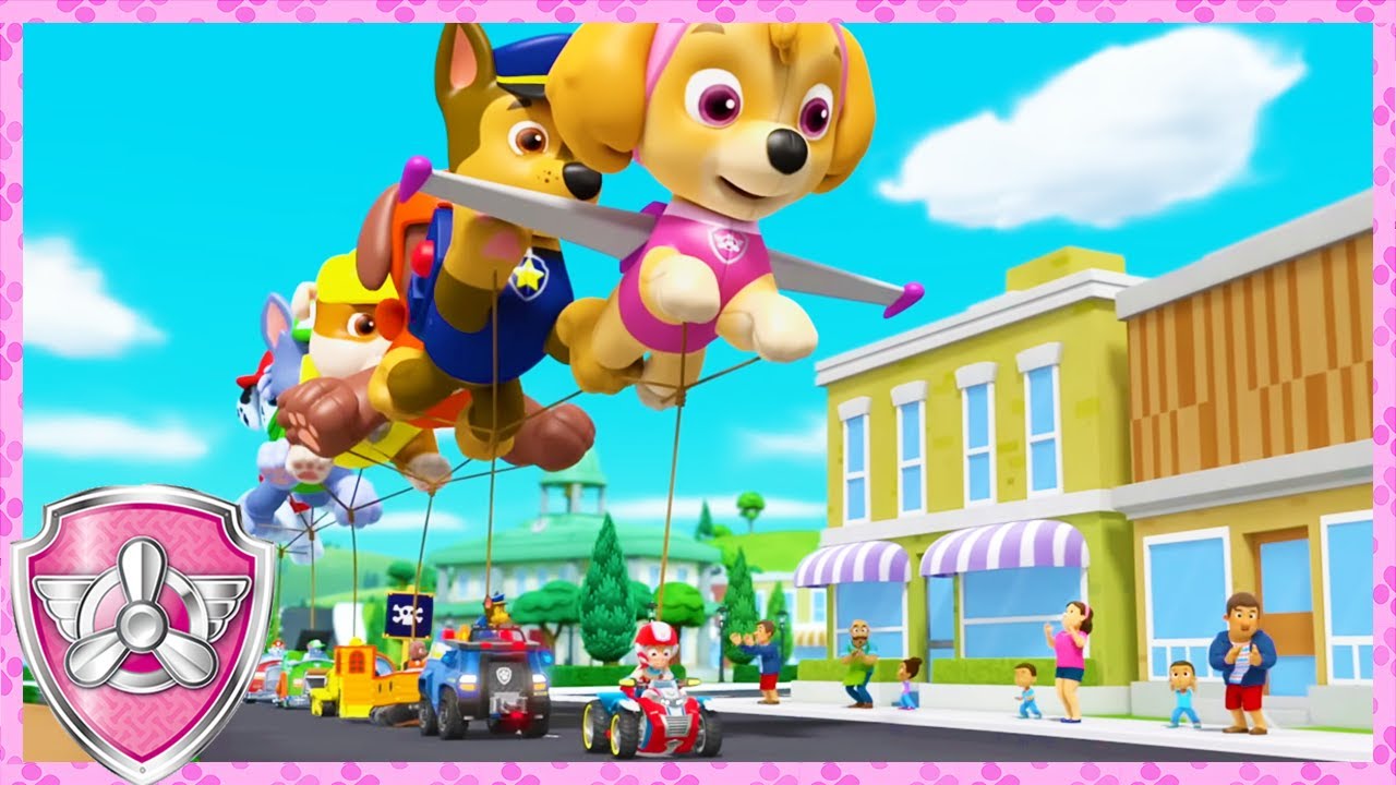Skye's Big Balloon Parade! (Compilation) | Skye - Paw Patrol & Friends | Cartoons For Kids