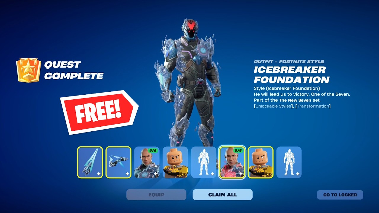 Как разблокировать суперстиль &laquo;Фонд Ледокол&raquo; | Fortnite, 7 глава, 2 сезон: Противостояние