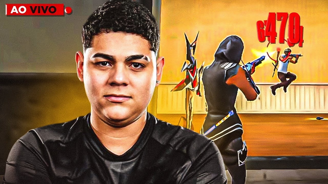 💙 SE EU PERDER UMA PARTIDA ... 💙 FREE FIRE AO VIVO 💙 JOTAV 💙  #150K