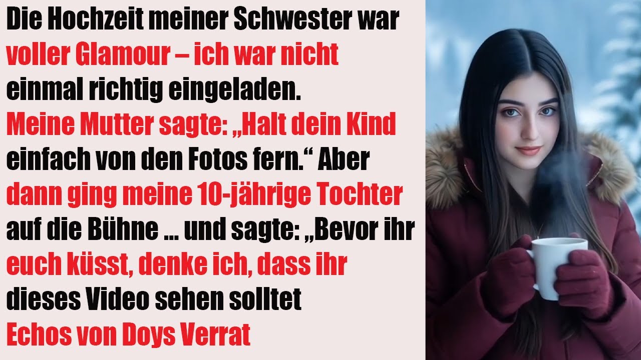Meine Schwester ignorierte mich bei ihrer Hochzeit – bis das Video alles veränderte