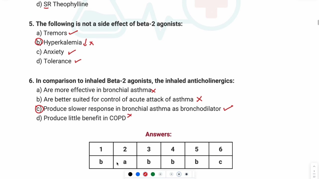 حل اسئلة MCQ - موديول Respiratory | د. محمد الشوربجي