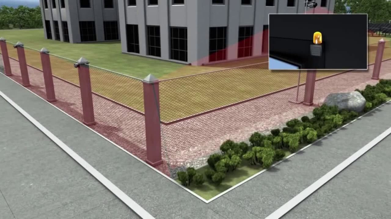 Perimeterschutz Sick Laserscanner