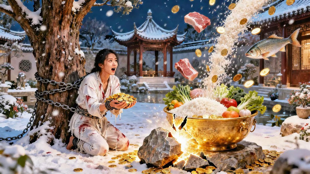 Reborn girl finds a magic bowl that creates endless food—her greedy family will pay the price!