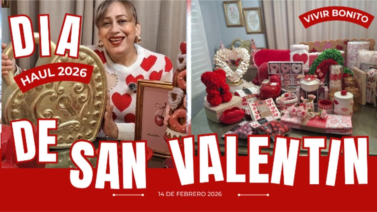 Haul San Valentín 💕 Ideas para Decorar tu Casa con Amor