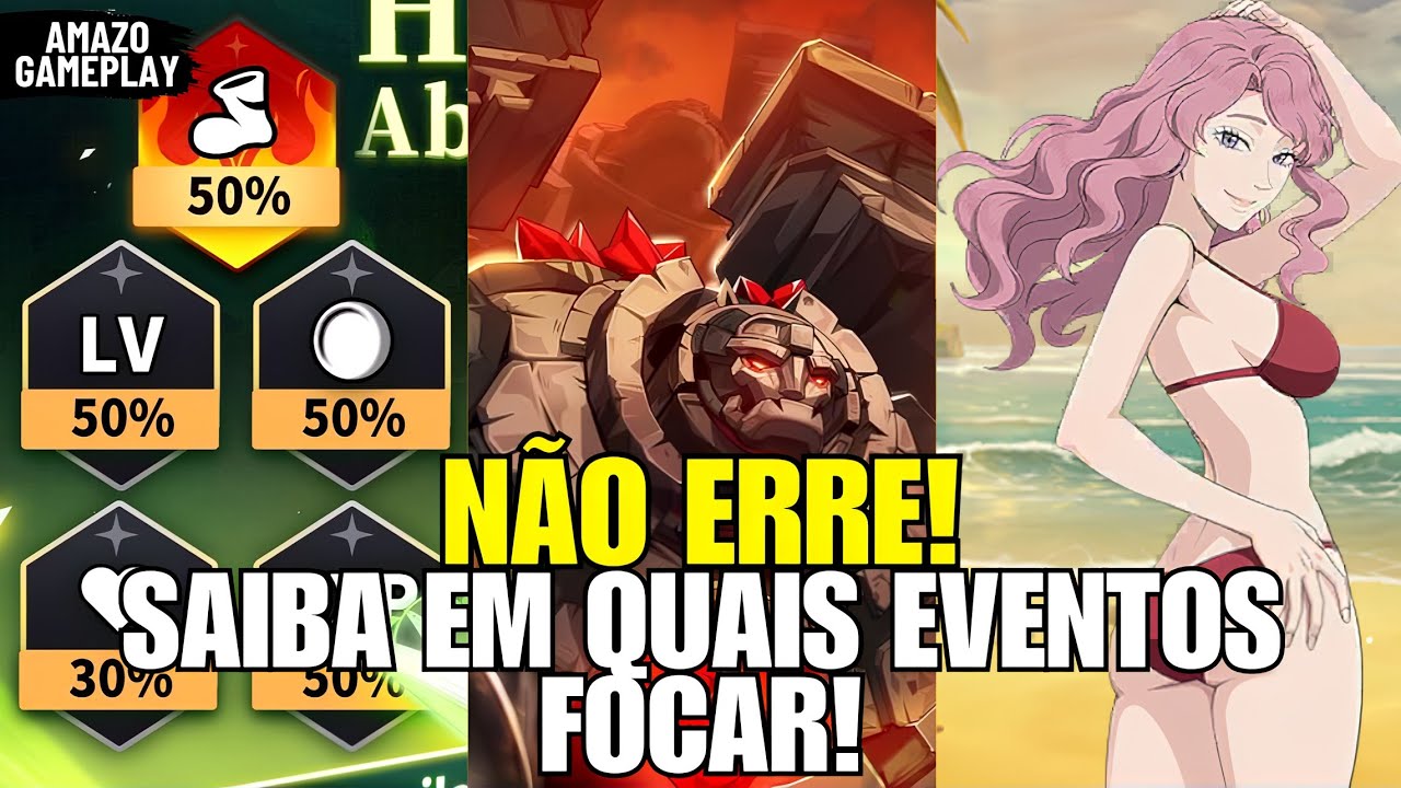 NÃO ERRE! SAIBA EM QUAIS EVENTOS FOCAR! - Black Clover Mobile
