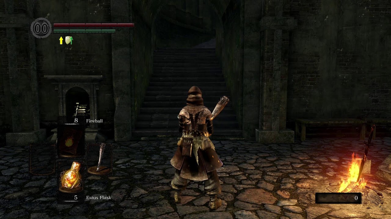 Dark Souls 1 First Playthrough No Levels, No Upgrades Part 1