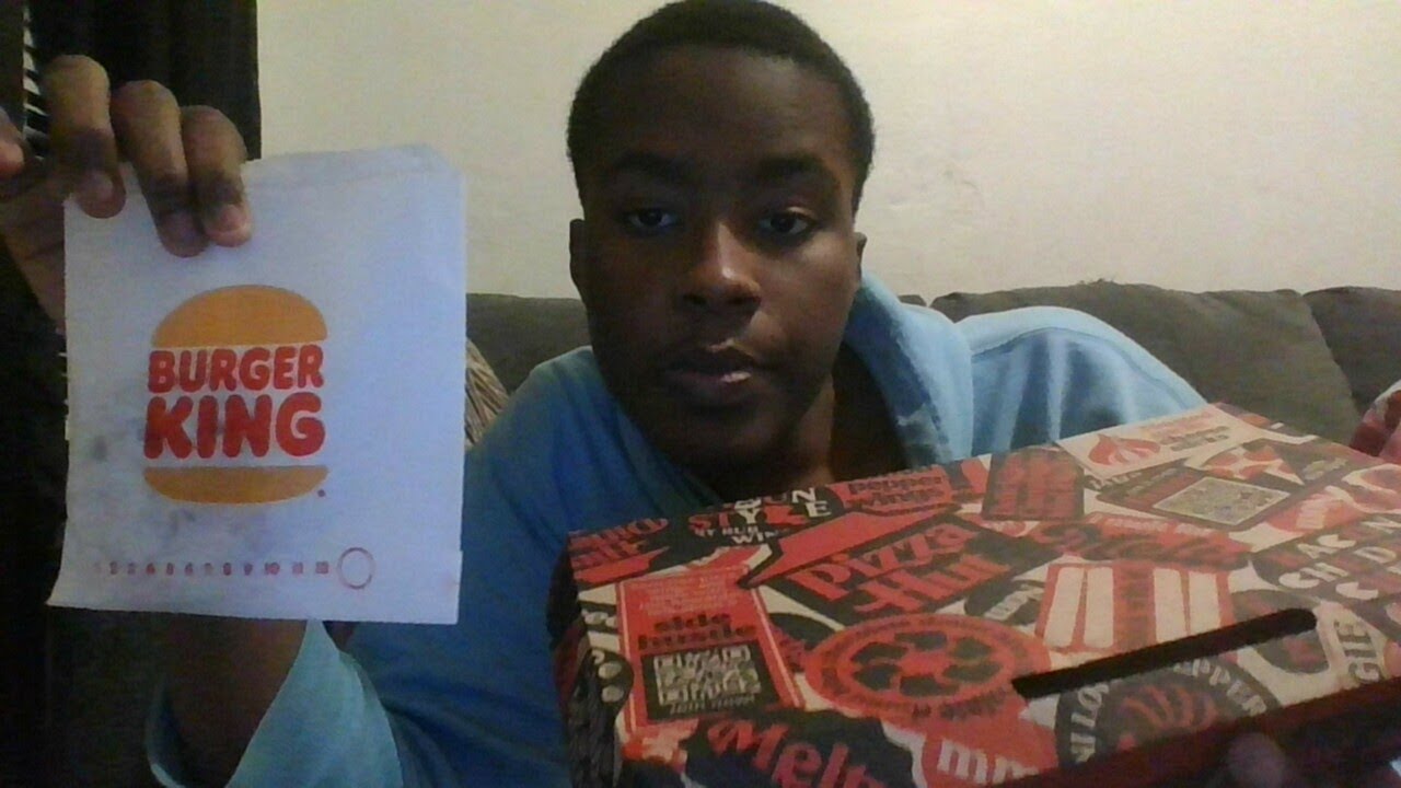 Pizza Hut Cheesestick & Burger King Chocolate Chip Cookie | Food and Drinks | 