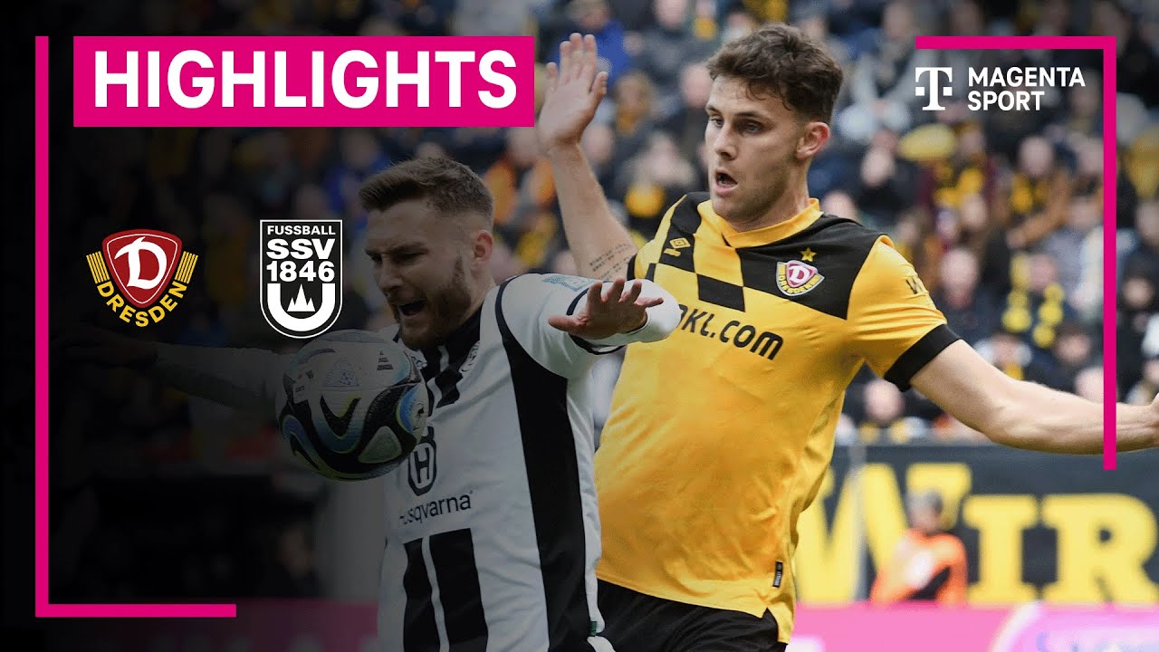 Dynamo Dresden - SSV Ulm 1846 | Highlights 3. Liga | MAGENTA SPORT