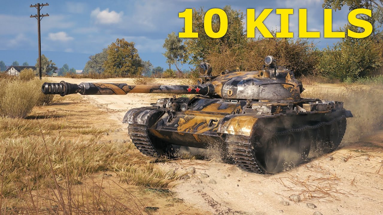 World of Tanks T-62A - 10 Kills