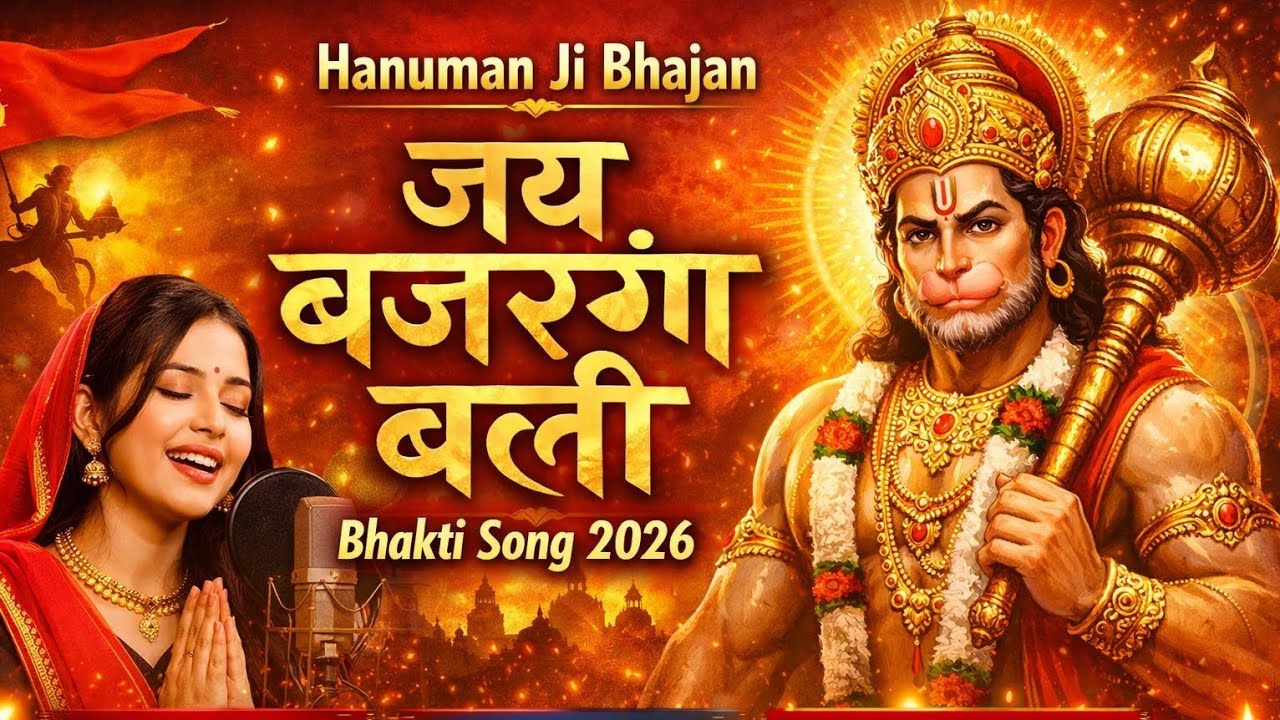 जय बजरंग बली🚩 Hanuman Ji Bhajan DJ Slow + Reverb Female Version New Bhakti Song 2026 #hanumanbhajan