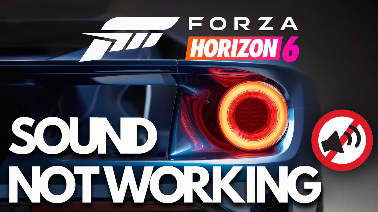 Forza Horizon 6: Исправление проблем со звуком, потрескивание/приглушенный звук/щелчки/заикание/с...