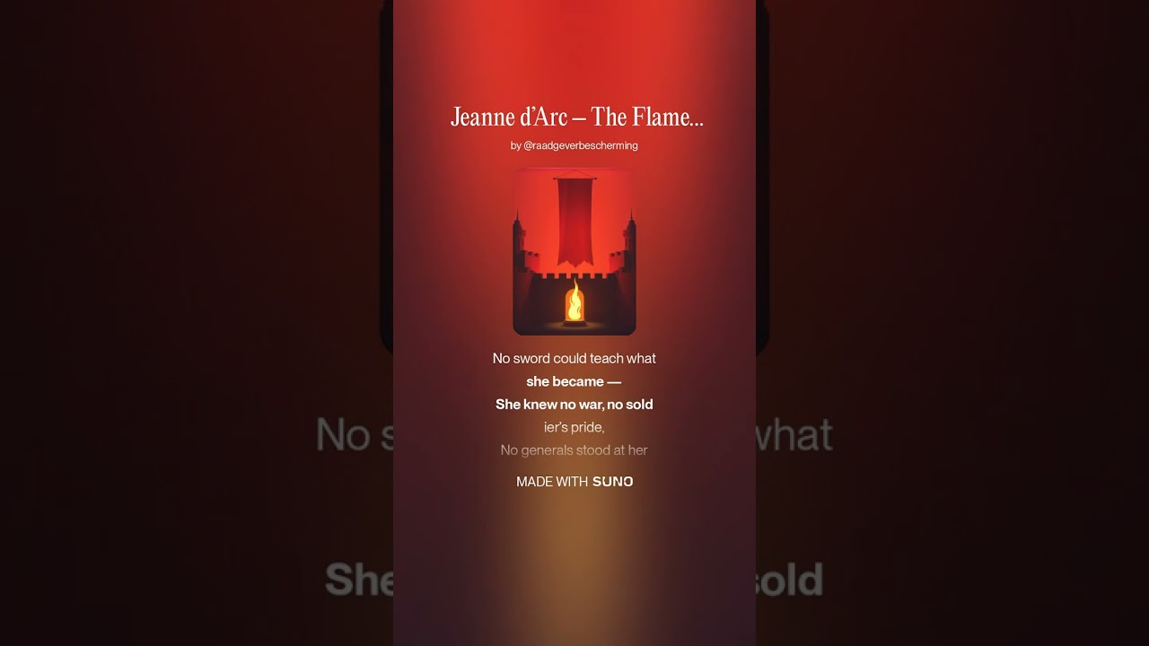 Jeanne d&rsquo;Arc &ndash; The Flame of France