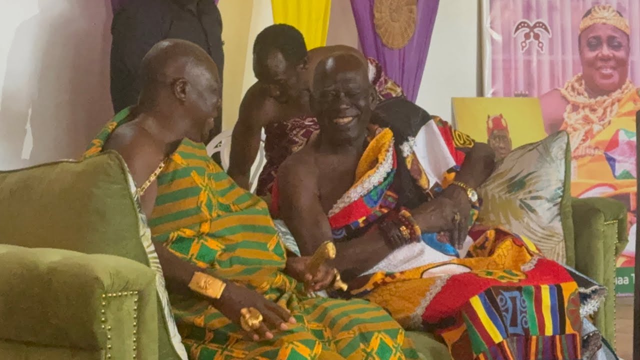 Otumfuo's historic journey to Cape Coast for the Oguaa Fetu Festival marks a momentous occasion!
