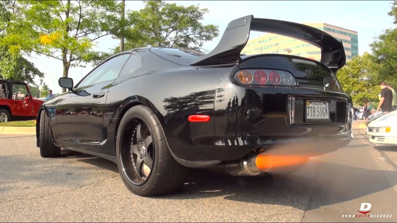 Toyota Supra 1600 л.с. 2-ступенчатые обороты // Ускорение