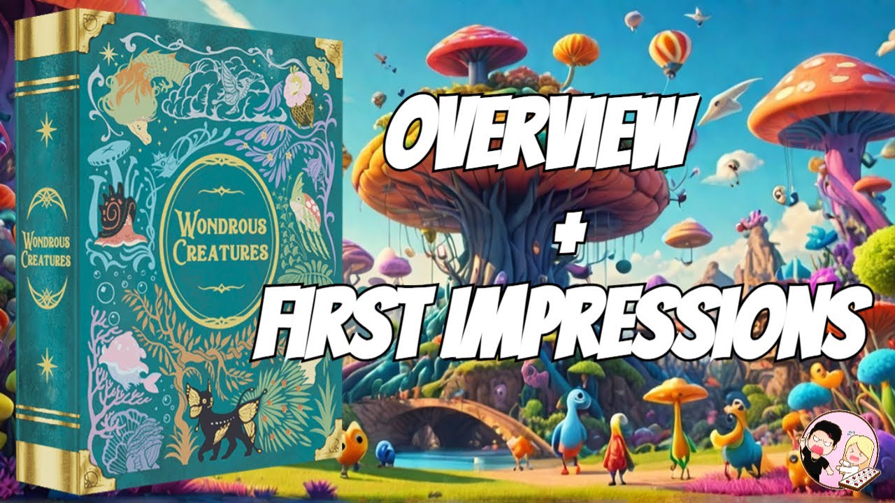 My First Impressions of Wonderous Creatures Board Game | Bad Comet Games