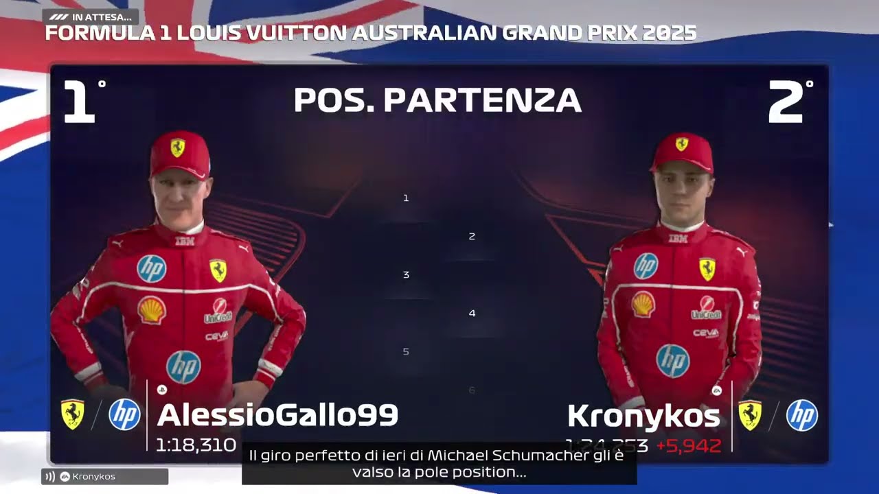 F1 25 CARRIERA CO-OP con Andrea Schiano - GalloZ