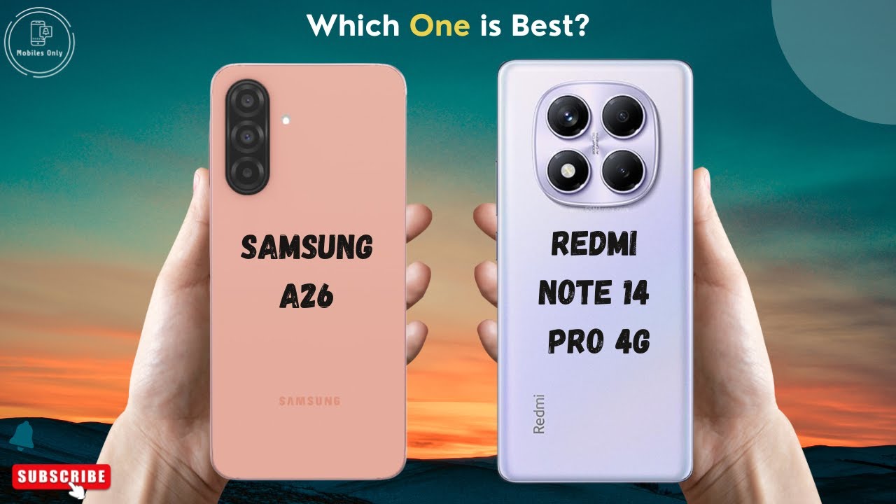 Samsung A26 Vs Redmi Note 14 Pro