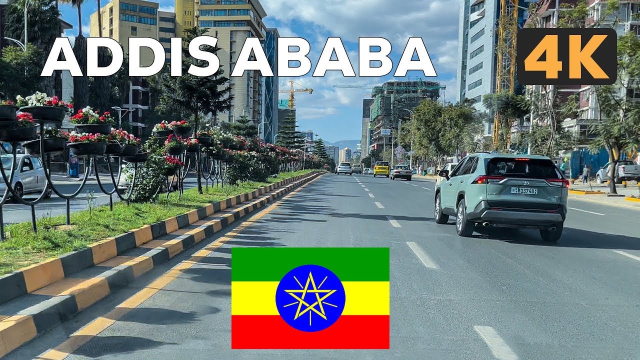 አዲስ አበባ ለናፈቃችሁ ሙሉ ቪድዮ Addis Ababa Driving  Downtown 2022