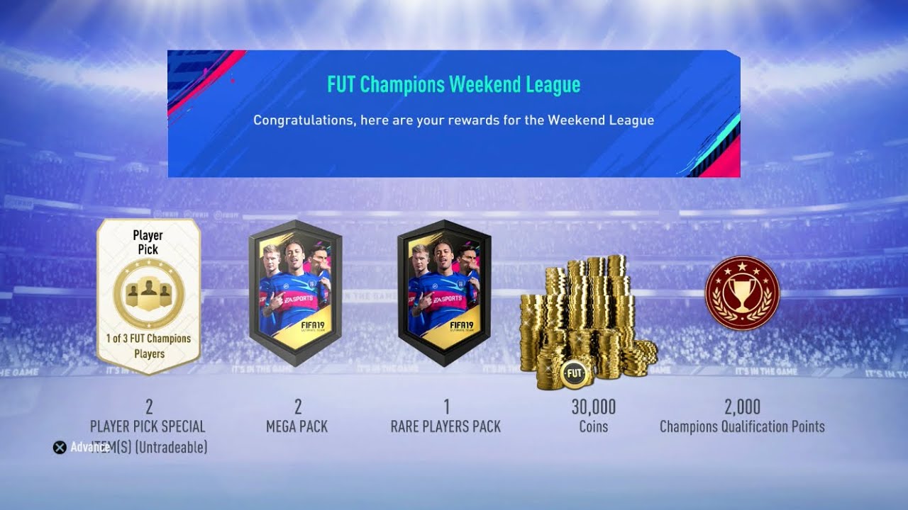 Gold 3 Weekend League FUT Champs Rewards | FIFA 19 Ultimate Team Pack Opening