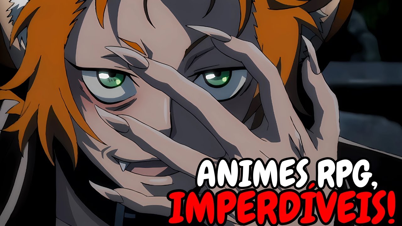 10 ANIMES ESTILO RPG PARA VER e REVER!