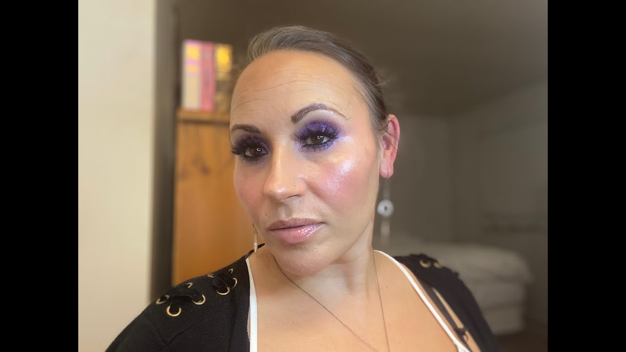 Purple Monochrome Makeup Tutorial || Solmane 2 Palette