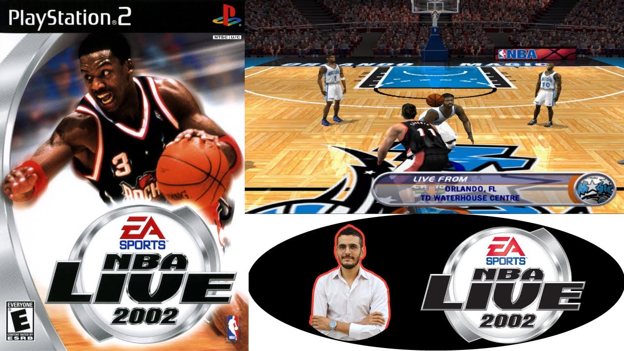 NBA Live 2002 - PS2 Multiplayer Gameplay | Classic NBA Retro Game on Play Station 2 #nba #usa