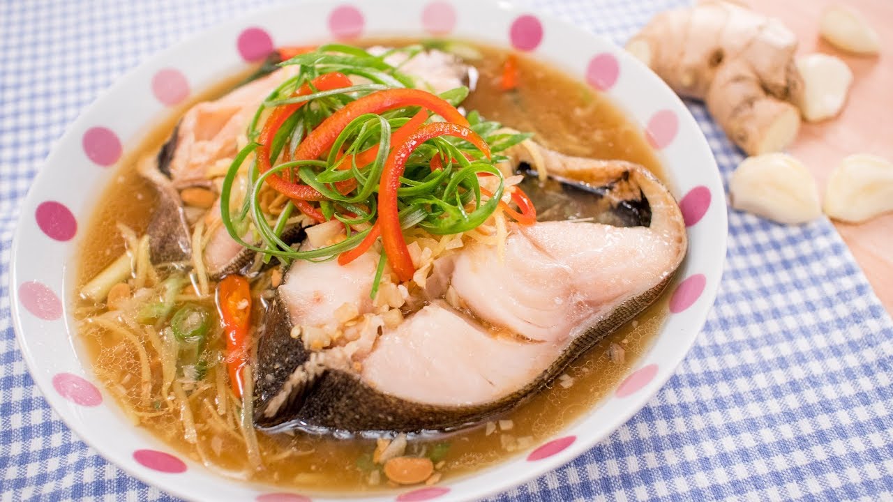 Steamed Fish w/ Ginger & 