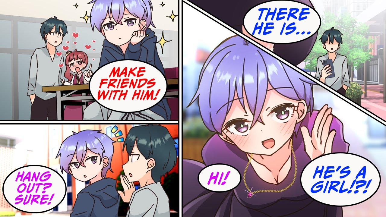 [Manga dub] When my childhood friend asked me to invite the hot guy [RomCom]