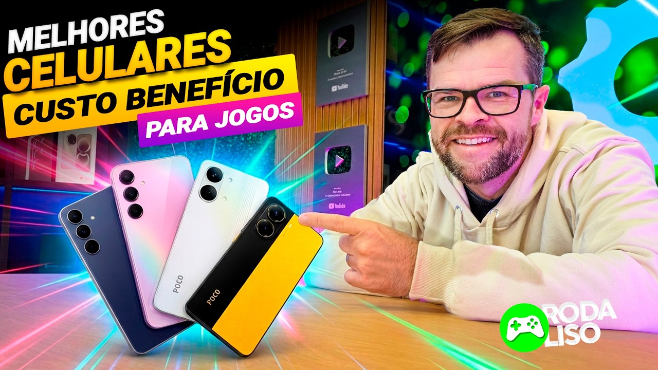 Top 8 Melhores Celulares Custo Benef&iacute;cio para JOGOS em 2026 (at&eacute; agora)
