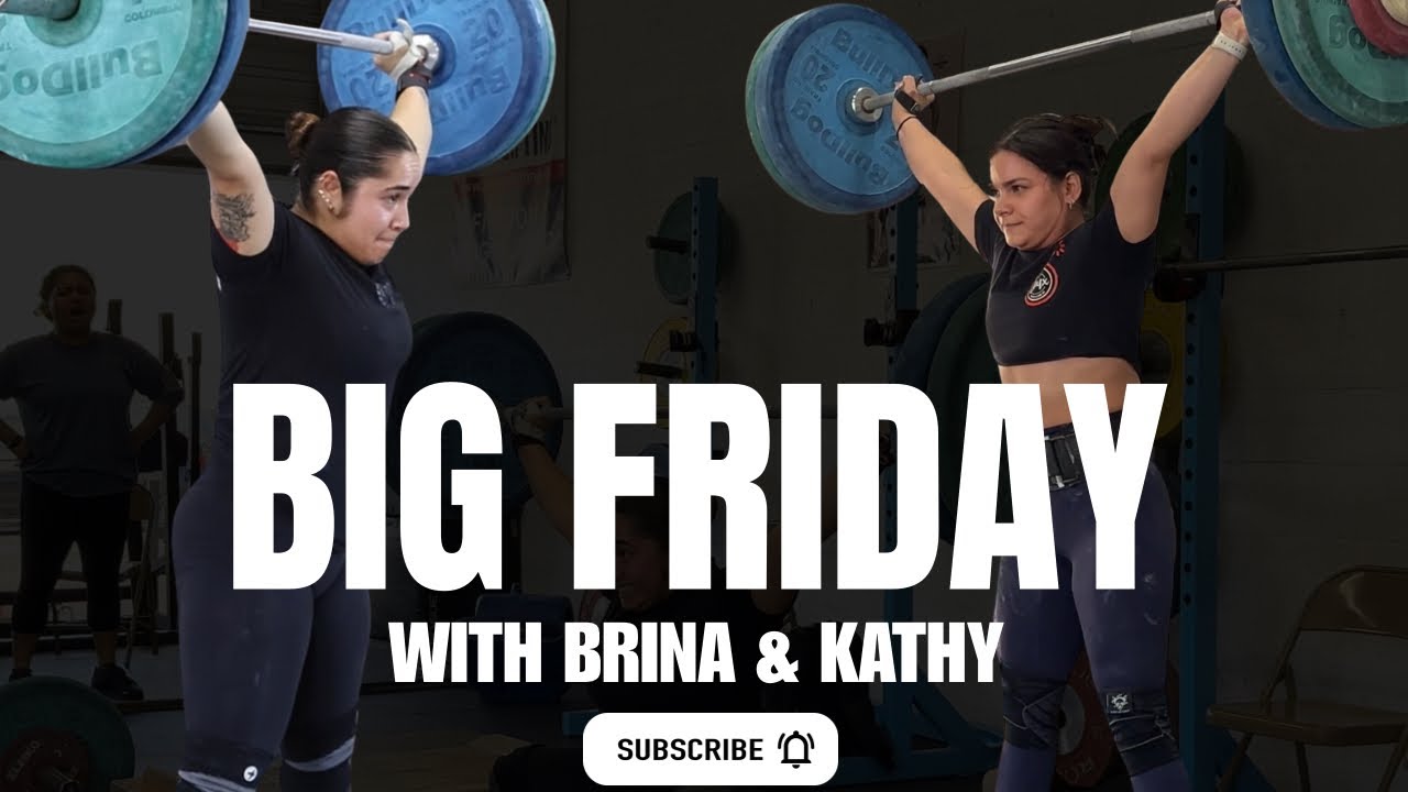 Big Friday 💥💥| with @KathyDiStasioWL 🏋🏽‍♀️ @freedomweightlifting5281 