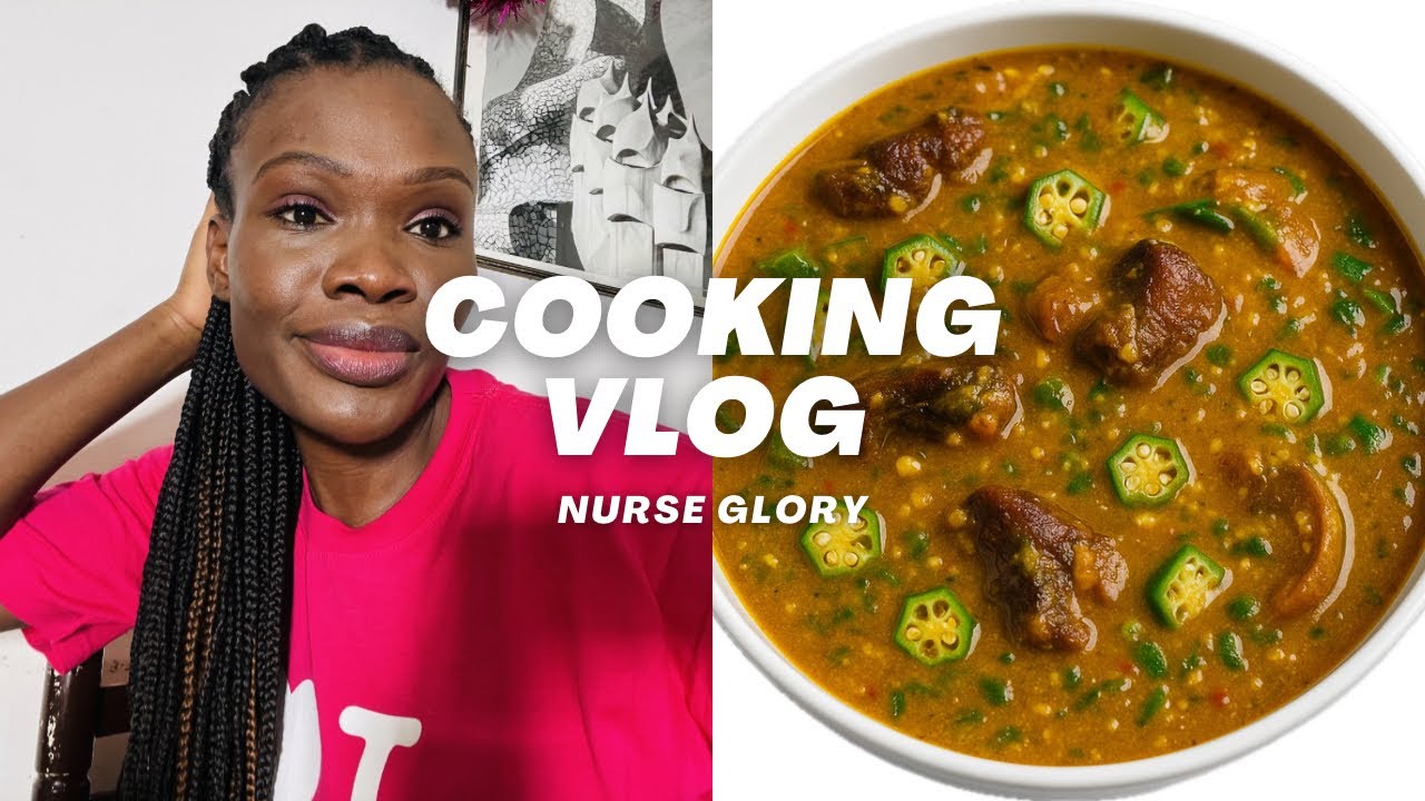 Let’s Cook My Favorite Nigerian Soup, Ogbono with Okra/ Will Hubby Like It??