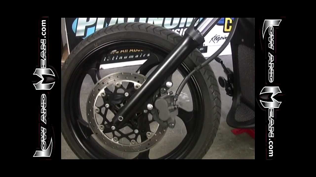 Star Stryker Fork Tube Kit Install by Low and Mean