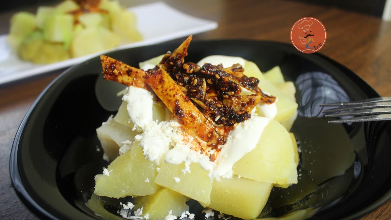 Botana de Chayote con Papa MUY FÁCIL y  DELICIOSO