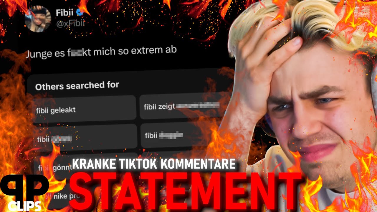 Papaplattes Statement zu den kranken Fibi TikTok Suchanfragen