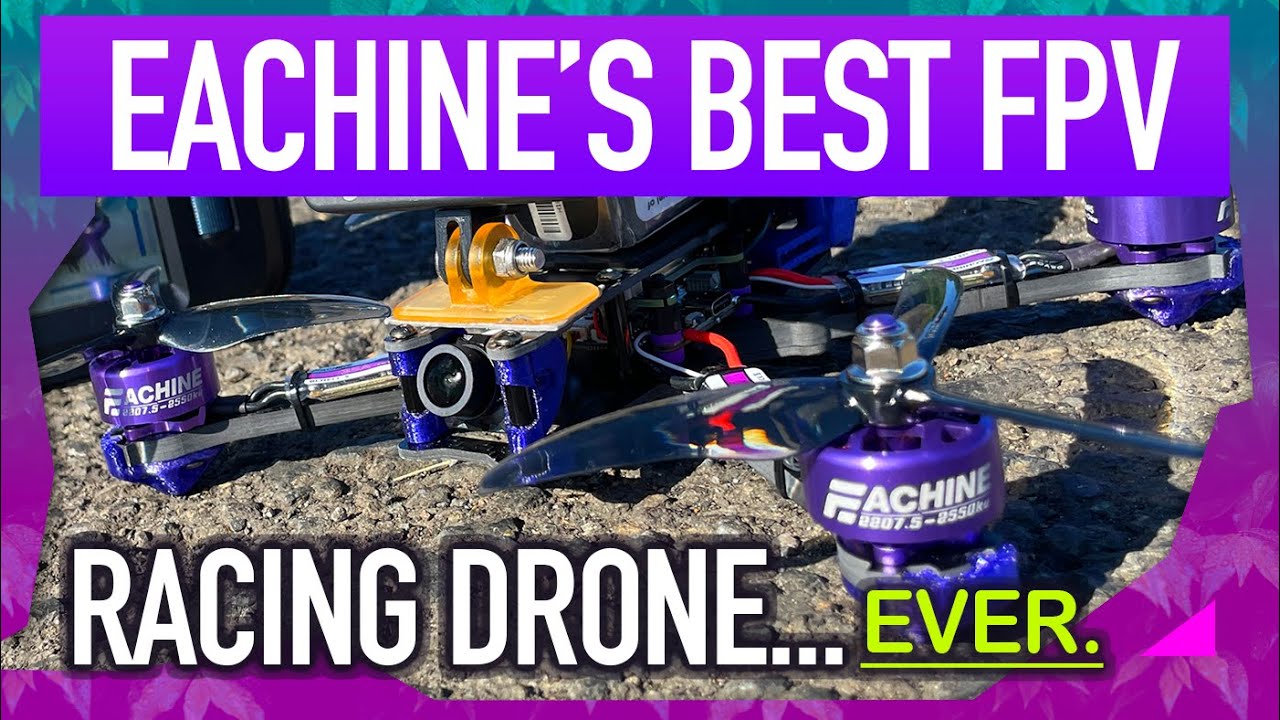 ЛУЧШИЙ FPV-ГОНОЧНЫЙ ДРОНТ ОТ EACHINE. - Wizard X220 V3 👌